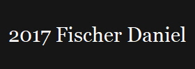 2017 Fischer Daniel