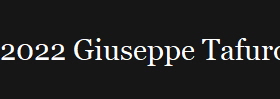 2022 Giuseppe Tafuro